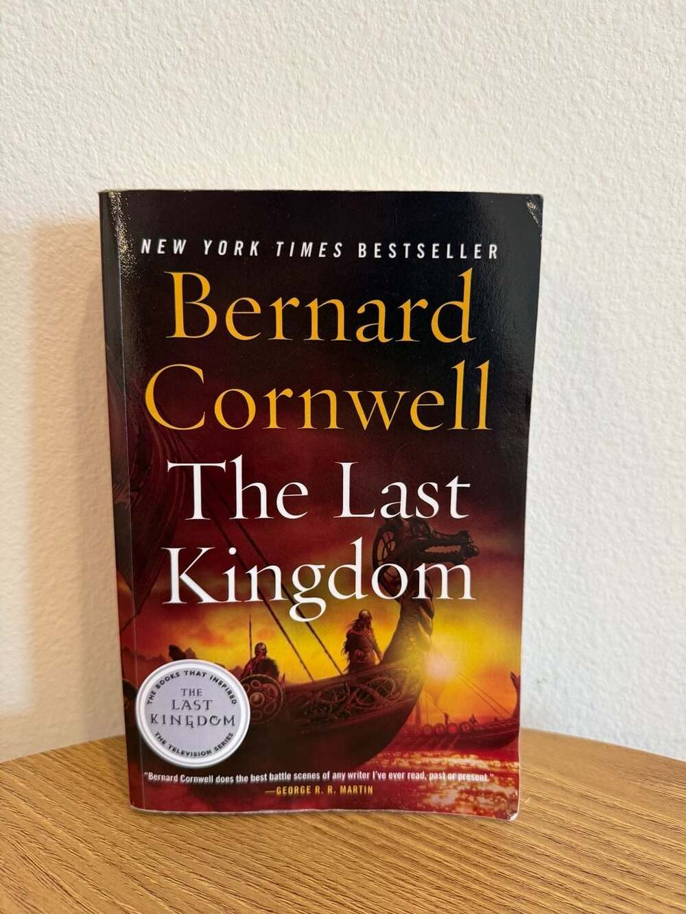 The Last Kingdom by Bernard Cornwell Paperback Novel